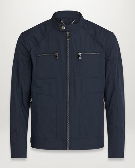 Veste Légère Belstaff Homme Weybridge Bleu Foncé Marine France TW5346017